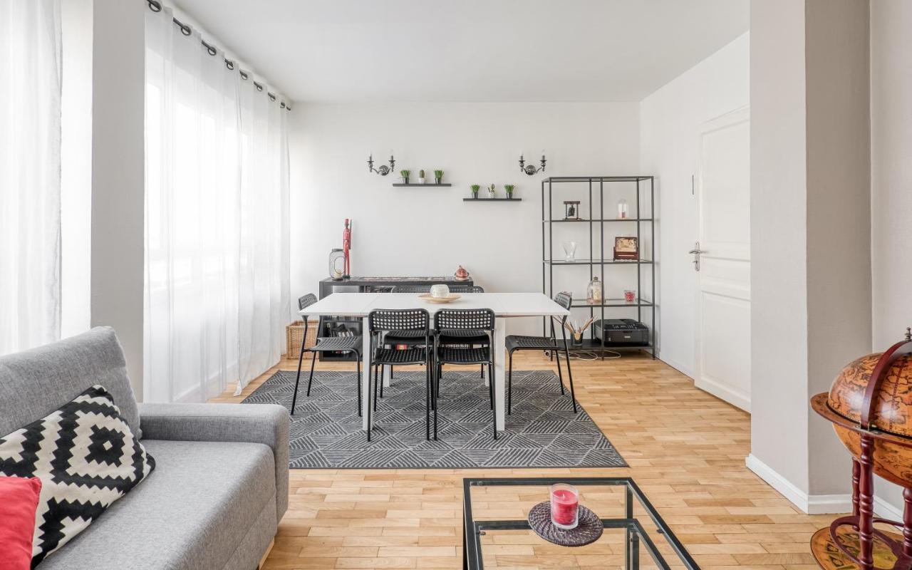 Superbe Apart 2 Rooms Lumineaux Parking Casa 리옹 외부 사진