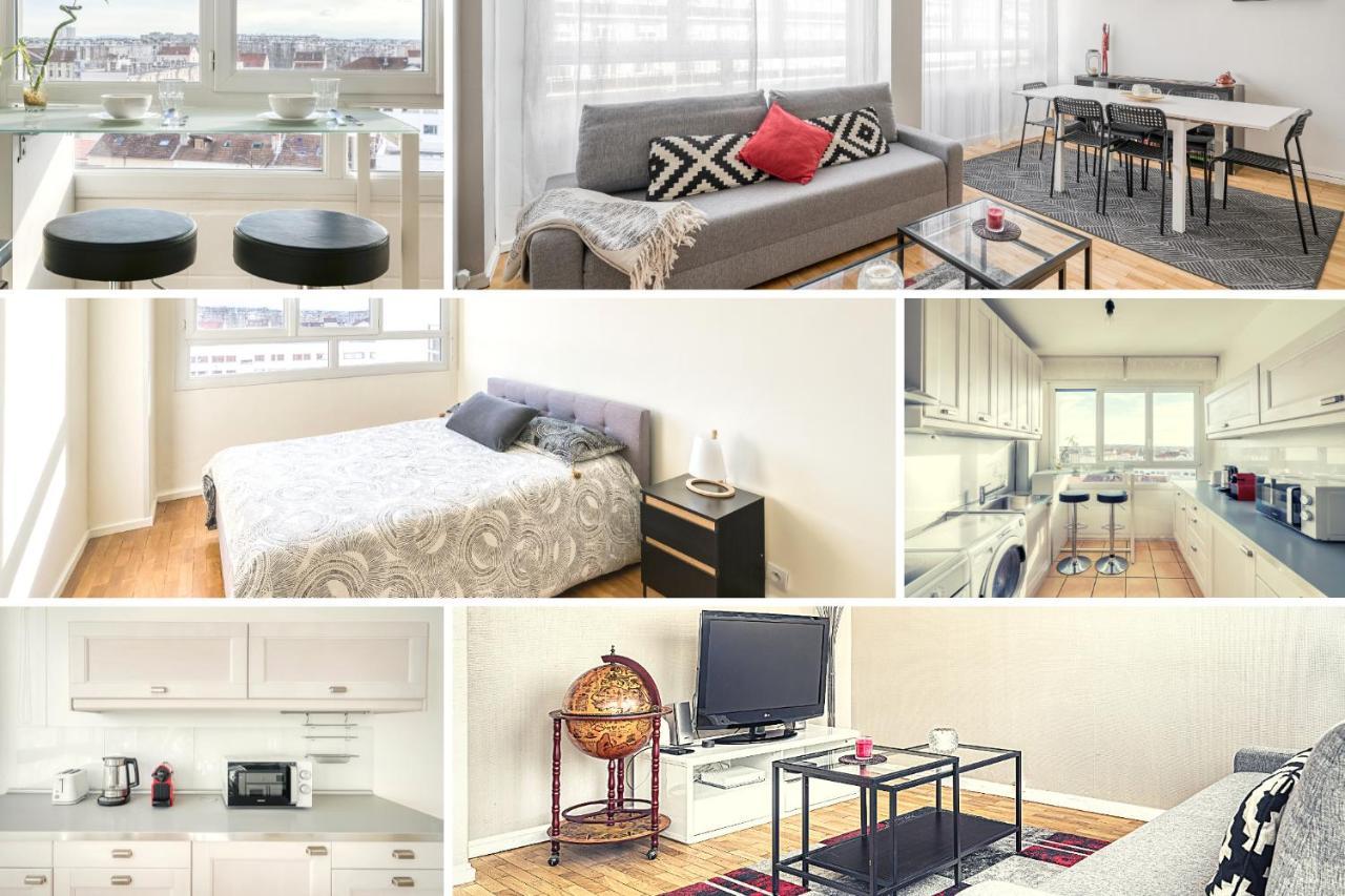 Superbe Apart 2 Rooms Lumineaux Parking Casa 리옹 외부 사진