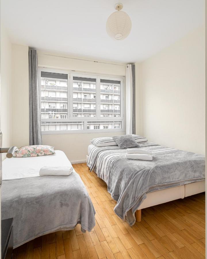 Superbe Apart 2 Rooms Lumineaux Parking Casa 리옹 외부 사진